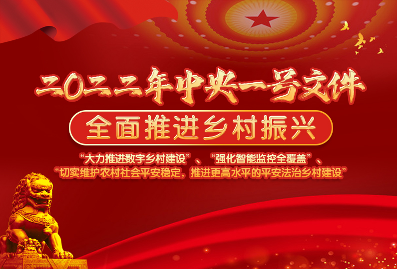 2022年中央一號(hào)文件發(fā)布，智慧安防產(chǎn)業(yè)有哪些“大錢景”？